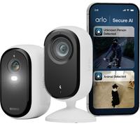 Arlo Essential E3 2K + E3 2K INDOOR Bulb IP Smart Home Security Camera - White, White