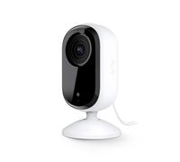Arlo Essential Security Camera HD | Indoor Only | 2nd Gen | Pet Camera & Baby Monitor | Wired Automated Privacy Shield 2-Way Audio Night Vision Li