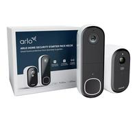 Arlo Front Video Doorbell & Back Garden Security Camera Set