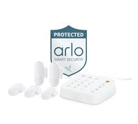 Arlo Home Security System - Wired Keypad Sensor Hub, 5 8-in-1 Sensors, Yard Sign, 24/7 Pro Monitoring, No Contract, DIY Install, White - SS1501