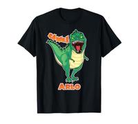 ARLO Name Personalized Custom Dinosaur Rawr T-Rex T-Shirt