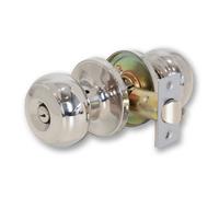 Arlo Privacy Knob Set Polished Silver For Internal Doors