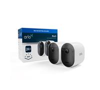 Arlo Pro 5 2K+ 2-Pack Smart Home Security Camera - Black, Black
