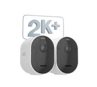Arlo Pro 5 2K+ 2-Pack Smart Home Security Camera - Black, Black