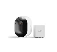 Arlo Pro 5 Security Outdoor Wireless with Rechargeable Battery, 2K Outdoor Camera Kit, Dual-Band Wifi, Battery Operated, Free Trial of Secure, Advanced Colour Night Vision, 1 Camera, White