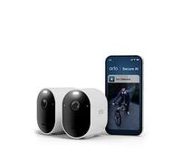 Arlo Pro 6 2K+ 2 Security Cameras Kit One Colour