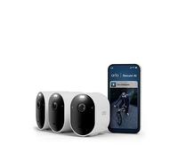 Arlo Pro 6 2K+ 3 Security Cameras Kit One Colour
