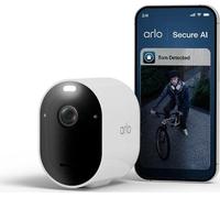 Arlo Pro 6 Security Camera Outdoor Wireless, 2K+ HDR, Battery Operated Outdoor/Indoor Camera, Advanced Colour Night Vision, Dual-Band WiFi, Auto tracking, Arlo Secure Trial Included, 1 Camera, White