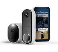 ARLO Pro 6 2K HDR WiFi Security Camera System & Video Doorbell - White, White