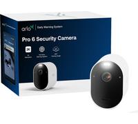 Arlo Pro 6 2K+ Smart Home Security Camera - White, White