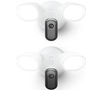 ARLO Pro Floodlight 2K WiFi Security Camera - Pack of 2, White