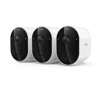 Arlo Pro Security Camera (6th Gen - 2025 Release) - 2K HDR, Battery Power, Event Captions, Emergency Response, 1-Month Trial of Secure Plan, 160° Field of View, Dual-Band WiFi, Spotlight, 3 Cam, White
