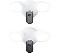Arlo Pro Wired Floodlight 2 Camera Kit Smart Home Security Camera - White, White