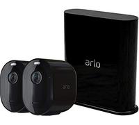 Arlo Pro3 Wireless Home Security Camera System CCTV, WiFi, 6-Month Battery Life, Colour Night Vision, Indoor or Outdoor, 2K HDR, 2-Way Audio, Spotlight, 160° View, Alarm, 2 Camera Kit, VMS4240B, New