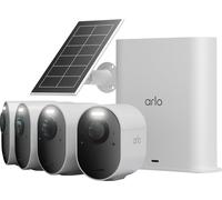 Arlo Ultra 3 4K 4 Security Cameras Kit And Solar Panel Kit One Colour