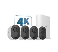 Arlo Ultra 2 Outdoor Security Camera, 4-pack white
