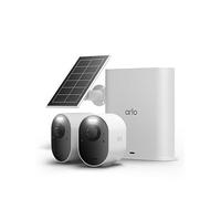 Arlo Ultra 3 4K HDR Security Camera 2 Pack with Smarthub & Solar Panel