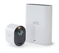 Arlo Ultra Wireless Outdoor Home Security Camera System CCTV, 6-month battery, Alarm, Colour Night Vision, Weatherproof, 4K, 2-Way Audio, Camera Only, With free trial of Arlo Secure Plan