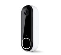 Arlo Video Doorbell 2K | 2nd Gen | Wire-Free/Wired Option, 2-Way Audio, Night Vision, Head to Toe Video View, Integrated Siren | Live Stream | Real Time Notifications |180 Deg Wide View, White