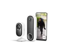 Arlo Wireless HD Video Doorbell & 2K Indoor Security Camera - Smart Home Protection for Family & Pets, Night Vision, Motion Detection, Two-Way Audio, Compatible with Alexa