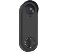 Arlocam Doorbell AVD1001-100NAS Protective Cover Case, Doorbell Silicone Cover Compatible with Arlocam AVD1001-100NAS Video Doorbell,Full Protection for Arlocam Video Doorbell AVD1001-100NAS, Black