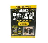 Arlos Pro Growth Beard Wash Beard Oil Kit