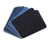 arlote 10Pcs Thermal Sticky Iron On Mending Patches Jeans Bag Hat Repair Decor Design