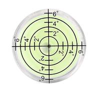 arlote 32 * 7mm Acrylic Bubble Level Round Level Bubble Accessories, Green