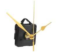 arlote Non-Ticking Quartz DIY Wall Clock Movement Mechanism Kit with 3 Gold Silent Clock Repair Parts Replacement