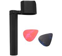 arlote String Stool + 2 Picks Premium Crank for Guitar String A Western Guitar, Classical Guitar, Electric Guitar or Acoustic Guitar Black with Pin Puller and Picks
