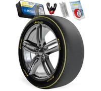 ARLUM EN 16662-1 European Approved Snow Socks - /// ArcticPro Fabric Snow Chains, Easy to Install, for Quiet Driving and Longer Durability - Internal Dimensions (ArcticPro, XL)