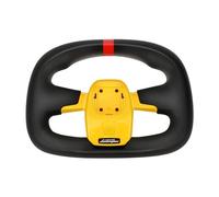 ARLVEKE Steering Wheel Kit Compatible with Segway Ninebot Gokart Electric Kart Replacements Accessories (Yellow for Ninebot Gokart Lamborghini)