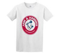 Arm and Hammer Pyrex Young Value Men T-Shirt Evil Reunion T-Shirt White L