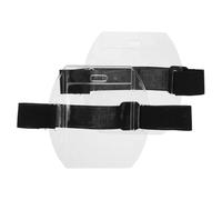 Arm Badge Holder 20 PCS Adjustable Armband for Office Staff and Students