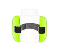 Arm Badge Holder - Adjustable | Armband - Ski Pass Holder Bracelet - 2 Pack for Ski Pass ID Cards, Elastic Band for Adults, PVC View Window Imp