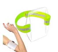 Arm Badge Holder for Men | Portable Clear Secure Waterproof,Women Wrist Work Badge Holder - for Season Pass Event Hospital Conferences Festival Men Women