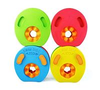 Arm Bands Swimming Kids, 4Pcs Kids Arm Float Discs Swimming Arm Band Pool Set for Kids, Swim Discs Set of Childrens Float Aid Discs Kids Learn Swimming for Kids Boys Girls Toddlers, Age 2 â€“ 6