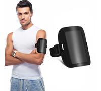 Arm Card Holder, ID Holder Bracelet, Waterproof Arm Card Holder, Adjustable Elastic Band, for Security Personnel, Police, Security Personnel, Warehouse and Workshop Personnel (Black)