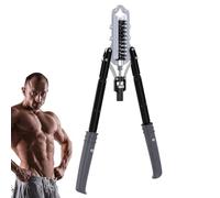 Arm Chest Training Device - Iron Spring Training Bar, Adjustable Strength Trainer, Power Bar, Robust Fitness Device, Upper Body Muscle Strengthener for Shoulder Training