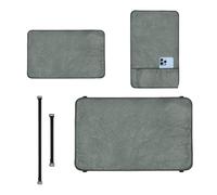 Arm Covers for Couch | Non-Slip Waterproof Couch Headrest Protective Cover,Side Storage Pocket Armchair Slipcovers for Recliner, Chair, Sofa