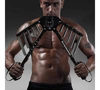 Arm Exerciser, Power twister 4 In 1 Home Arm Force Device 30-60kg Arm Pull Device Tension Chest Training Device - Adjustable Resi