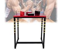 Arm Fighting Competition Table, Professional Wrist Strength Training Support Plate For Gyms, Sports Arenas, Homes, Clubs, Offices(Red)