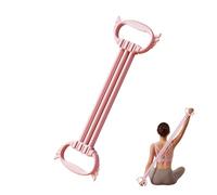 Arm Figure Bands, Pilates Shaping Rope Equipment, 23.62 Inches Strength Training System Kit, Durable Elastic Exercise Tool, Minimal Fitness Design Style for Workout, Home Use