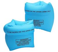 Arm Floaties, 1 Pair Inflatable Arm Floaties for Adults and Kids, Thick Pvc Swim with Air Valve, Portable Pool