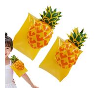 Arm Floats | Cute Inflatable Pineapple Portable Aids | Kids Swim Trainer | for Water Beach Summer Vacation Travel Boat Cruise Park Backyard Home Party