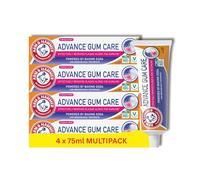 Arm & Hammer Advance Gum Care Toothpaste, Baking Soda Toothpaste for Gum Health, 75 mL Tube, Pack of 4