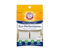 Arm & Hammer Eco Performance Zippered Pillow Protector with Tencel, 2-Pack, King