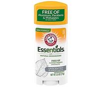 ARM & Hammer Essentials Solid Deodorant Unscented, 2.5 Oz (Pack of 3)