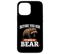 Arm hand Amputee Funny Shirts Before You Ask It was A Bear Case for iPhone 13 Pro Max