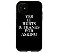 Arm Injury Apparel - Funny Best Injuries Design Case for iPhone 11
